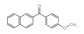 (4-Methoxyphenyl)-naphthalen-2-yl-methanone structure