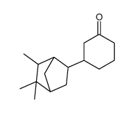 3-(5,5,6-trimethylbicyclo[2.2.1]hept-2-yl)cyclohexan-1-one Structure