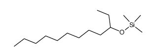 [(1-Ethyldecyl)oxy]trimethylsilane结构式