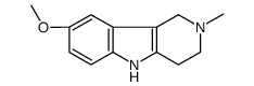 8-Methoxy-2-methyl-2,3,4,5-tetrahydro-1H-pyrido[4,3-b]indole Structure