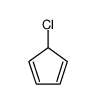 5-chlorocyclopenta-1,3-diene Structure