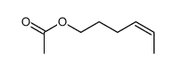 (E)-4-hexen-1-yl acetate structure