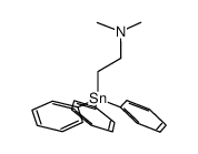 N,N-dimethyl-2-(triphenylstannyl)ethan-1-amine Structure