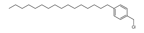 Hexadecylbenzyl chloride Structure