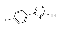 4-(4-溴苯基)-1H-咪唑-2-硫醇结构式