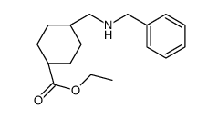 ethyl 4-[(benzylamino)methyl]cyclohexanecarboxylate Structure