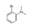 (2-bromophenyl)-dimethylarsane Structure