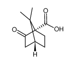7,7-DIMETHYL-2-OXOBICYCLO[2.2.1]HEPTANE-1-CARBOXYLIC ACID structure