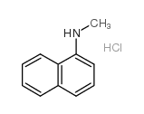 N-Methyl-1-naphthylamine hydrochloride structure