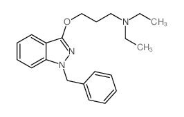 1-BENZYL-3-(3-DIETHYLAMINOPROPYLOXY)-1H-INDAZOLE picture