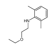 N-(2-ethoxyethyl)-2,6-dimethylaniline结构式