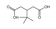 3-tert-butylpentanedioic acid Structure