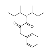 1-benzylsulfinyl-N,N-di(butan-2-yl)formamide Structure