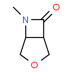 3-Oxa-6-azabicyclo[3.2.0]heptan-7-one,6-methyl-(9CI) picture