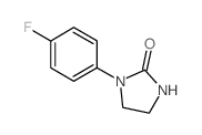 1-(4-Fluorophenyl)tetrahydro-2H-imidazol-2-one Structure