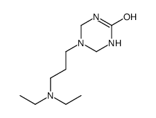 5-[3-(diethylamino)propyl]-1,3,5-triazinan-2-one Structure