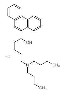 5-(dibutylamino)-1-phenanthren-9-yl-pentan-1-ol结构式