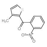 (3-methylthiophen-2-yl)-(2-nitrophenyl)methanone Structure