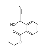 2-(Cyanohydroxymethyl)benzoic acid ethyl ester Structure