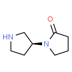 [1,3-Bipyrrolidin]-2-one,(3S)-(9CI) structure