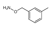 O-(3-Methyl-benzyl)-hydroxylamin结构式