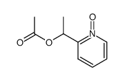 1-acetoxy-1-(1-oxy-pyridin-2-yl)-ethane结构式