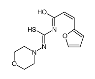 (E)-3-(furan-2-yl)-N-(morpholin-4-ylcarbamothioyl)prop-2-enamide Structure