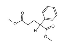 2-Phenylglutarsaeure-dimethylester Structure