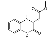 methyl {(2R)-3-oxo-1,2,3,4-tetrahydroquinoxalin-2-yl}acetate Structure