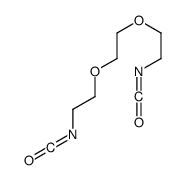 1-isocyanato-2-[2-(2-isocyanatoethoxy)ethoxy]ethane Structure