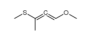 1-methoxy-3-methylsulfanyl-buta-1,2-diene Structure