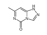 7-methyl-1H-[1,2,4]triazolo[4,3-c]pyrimidin-5-one结构式