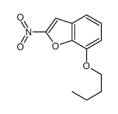 7-butoxy-2-nitro-1-benzofuran结构式