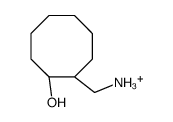 [(1S,2S)-2-hydroxycyclooctyl]methylazanium Structure