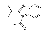 1-(2-propan-2-ylpyrazolo[1,5-a]pyridin-3-yl)ethanone结构式