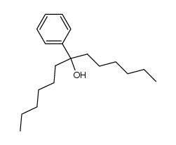 7-hydroxy-7-phenyl-tridecane结构式