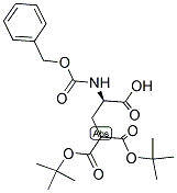 Z-D-GLA(OTBU)2-OH Structure