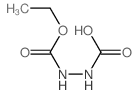 1,2-HYDRAZINEDICARBOXYLIC ACID, MONOETHYL ESTER结构式