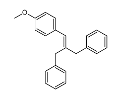 1-(2-benzyl-3-phenylprop-1-enyl)-4-methoxybenzene Structure