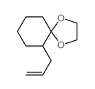 1,4-Dioxaspiro[4.5]decane,6-(2-propen-1-yl)-结构式