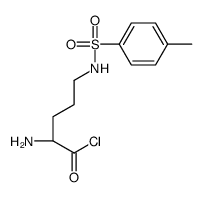 (2S)-2-amino-5-[(4-methylphenyl)sulfonylamino]pentanoyl chloride结构式