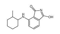 4-[(2-methylcyclohexyl)amino]isoindole-1,3-dione Structure