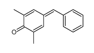 4-benzylidene-2,6-dimethylcyclohexa-2,5-dien-1-one Structure