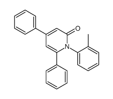 1-(2-methylphenyl)-4,6-diphenylpyridin-2-one结构式