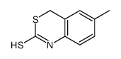 6-methyl-1,4-dihydro-3,1-benzothiazine-2-thione Structure