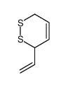 3-ethenyl-3,6-dihydrodithiine Structure