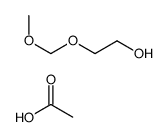 acetic acid,2-(methoxymethoxy)ethanol Structure