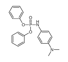 1-N-diphenoxyphosphoryl-4-N,4-N-dimethylbenzene-1,4-diamine Structure