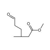 methyl (3R)-3-methyl-6-oxohexanoate Structure