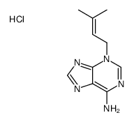 [3-(3-methylbut-2-enyl)purin-6-yl]azanium,chloride结构式